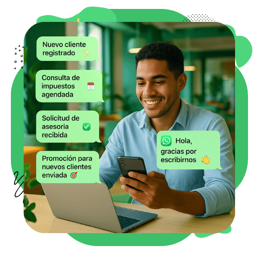 mensajes masivos de whatsapp para contadore publico