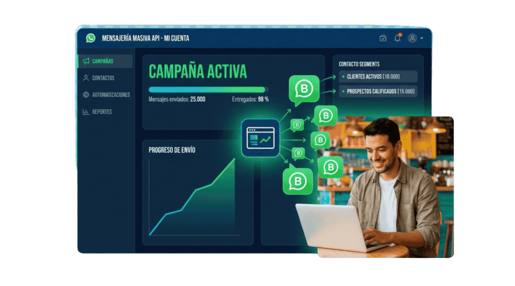 Mensajes Masivos por WhatsApp Business